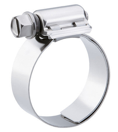 Stainless Hose Clamps with Liner for Silicone (100pk Bulk)