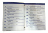 Fastener Catalog Table of Contents