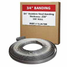 Boxed Banding (3/4" Wide) - 100ft.