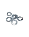 1/2" Split Lock Washer, Carbon Steel, Zinc Plated