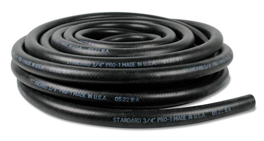 3/4" Black Heater Hose(ft)