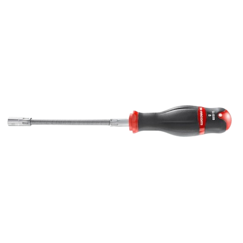 Premium Nut Driver with Flexible Shaft for Hose Clamps 7mm