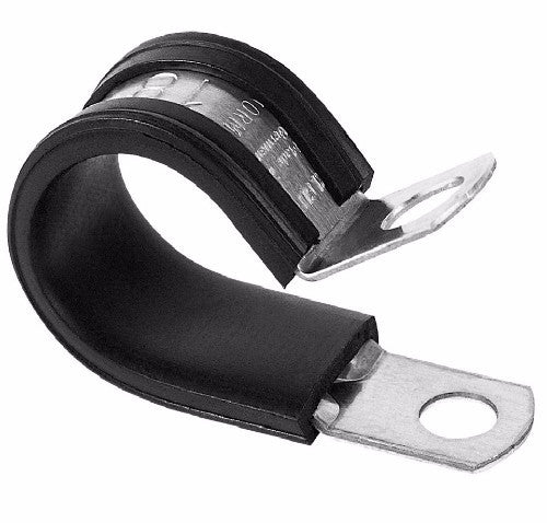 Stainless Rubber Cushioned Clamps 1/4"