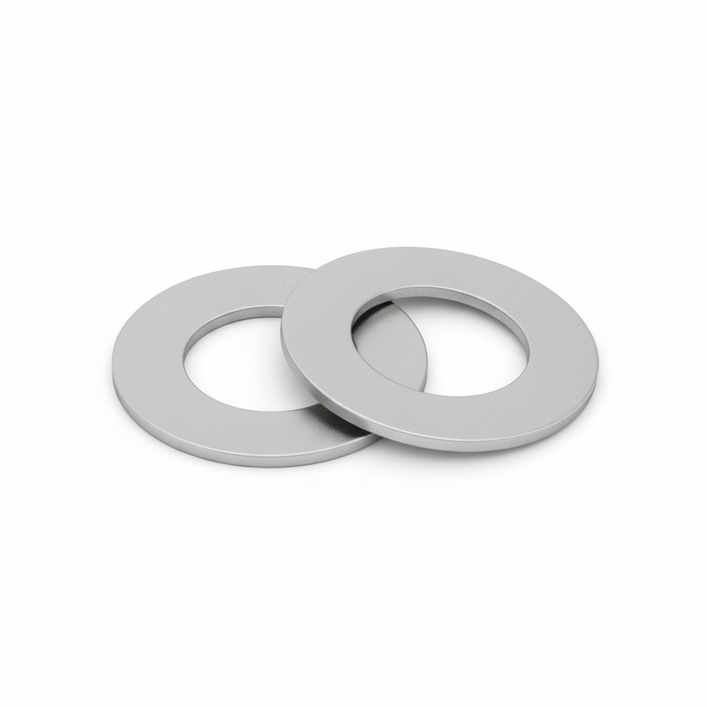 1/4" USS Flat Washer Stainless Steel A2