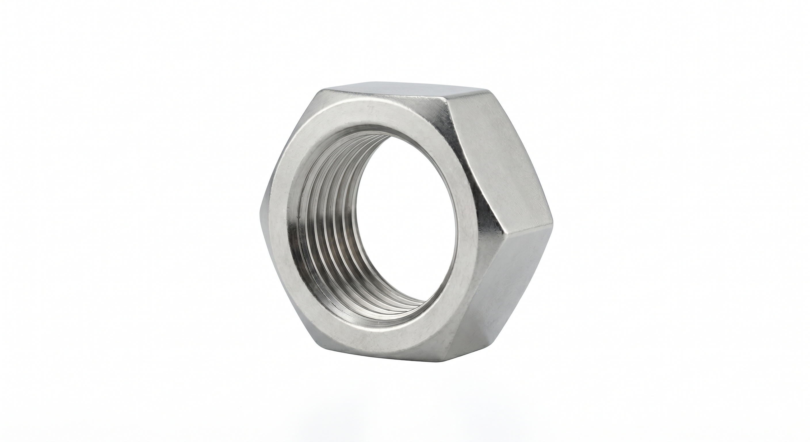 18-8 Stainless Steel Hex Nut 1-1/4-7 Coarse