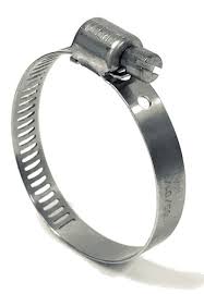 5/16" 410SS ROUND SCREW 1.57" - 2.36" : 200/CS ONLY BREEZE HOSE CLAMP USA