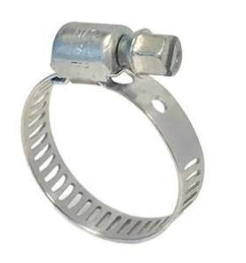 HD MINI 5/16" 410SS HEX 7/16" - 25/32" : 10PK 500/CS BREEZE HOSE CLAMP USA