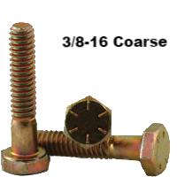 3/8-16 x 6" Hex Cap Screws Grade 8 YZ (100pk)