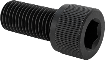 M24 x 60mm Socket Head Cap Screw, Alloy Steel, Black Oxide