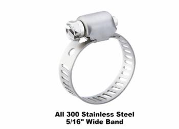 Breeze Mini Hose Clamps, All 300 SS #20 (3720)