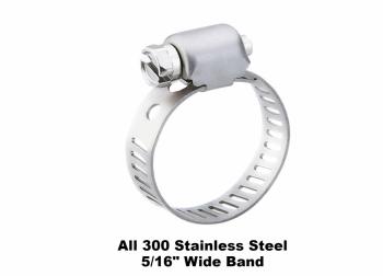Breeze Mini Hose Clamps, All 300 SS #04 (3704)