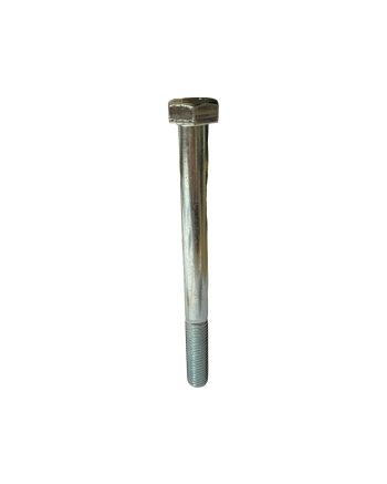 M12-1.75 x 130mm PT DIN 931 Hex Cap Screws 8.8 Coarse Med Carbon Zinc Cr+3