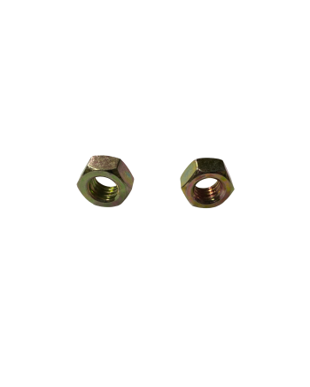 7/16"-14 Hex Nuts Grade 8 - Zinc Yellow