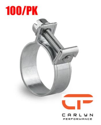 Mini Fuel Injection Clamps W4 All Stainless 22011 (10mm-12mm) (100pk)