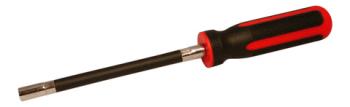 Premium Nut Driver with Flexible Shaft for Hose Clamps 7mm