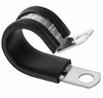 Stainless Rubber Cushioned Clamps 3/4" (10pk)