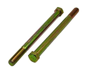 7/16"-14 x 7" Hex Cap Screw, Grade 8, Zinc Yellow