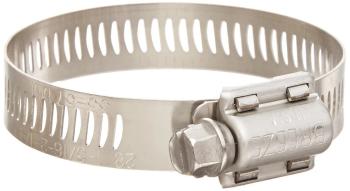 JET Q.C. 9/16" 301SS HEX 14.7" - 16 1/2" : 100/CS BREEZE HOSE CLAMP USA