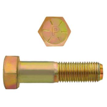 9/16"-18 x 3 3/4" Hex Cap Screw, Grade 8, Zinc Yellow