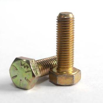 3/4"-16 x 2" Hex Cap Screw, Grade 8, Zinc Yellow