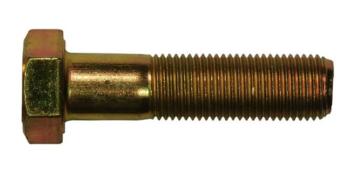 7/8"-14 x 3 1/4" Hex Cap Screw, Grade 8, Zinc Yellow