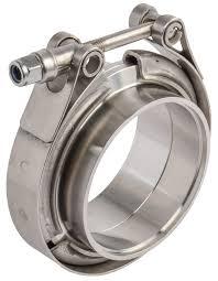 Q/C V-INSERT CLAMP 3/4" 301 SS 2.88" : 100/CS