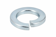 1/2" Split Lock Washer, Carbon Steel, Zinc Plated