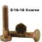 5/16-18 x 2-1/2" Hex Cap Screws Grade 8 YZ (100pk)