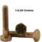 1/4-20 x 5" Hex Cap Screws Grade 8 YZ (100pk)