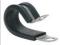 1/2" Stainless Rubber Cushioned Clamp