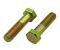 7/8"-9 x 4 3/4" Hex Cap Screw, Grade 8, Zinc Yellow
