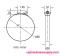 HTM Hose Clamp 250L(1 3/4 - 2 5/8) w/ Liner (ea)