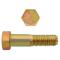 9/16"-18 x 3 3/4" Hex Cap Screw, Grade 8, Zinc Yellow