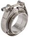 Q/C V-INSERT CLAMP 3/4" 301 SS 2.88" : 100/CS